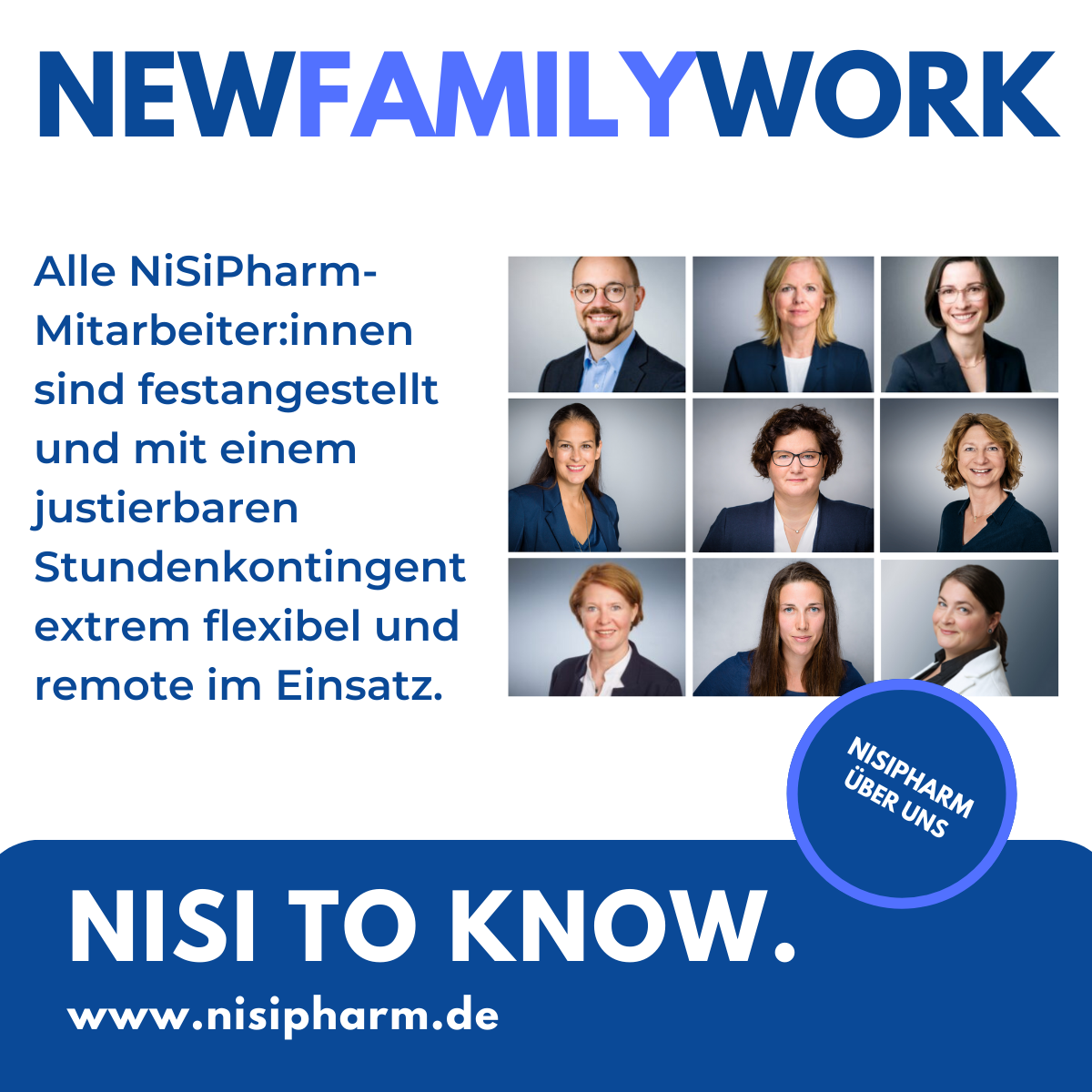 Infokachel zu New Family Work bei NiSiPharm